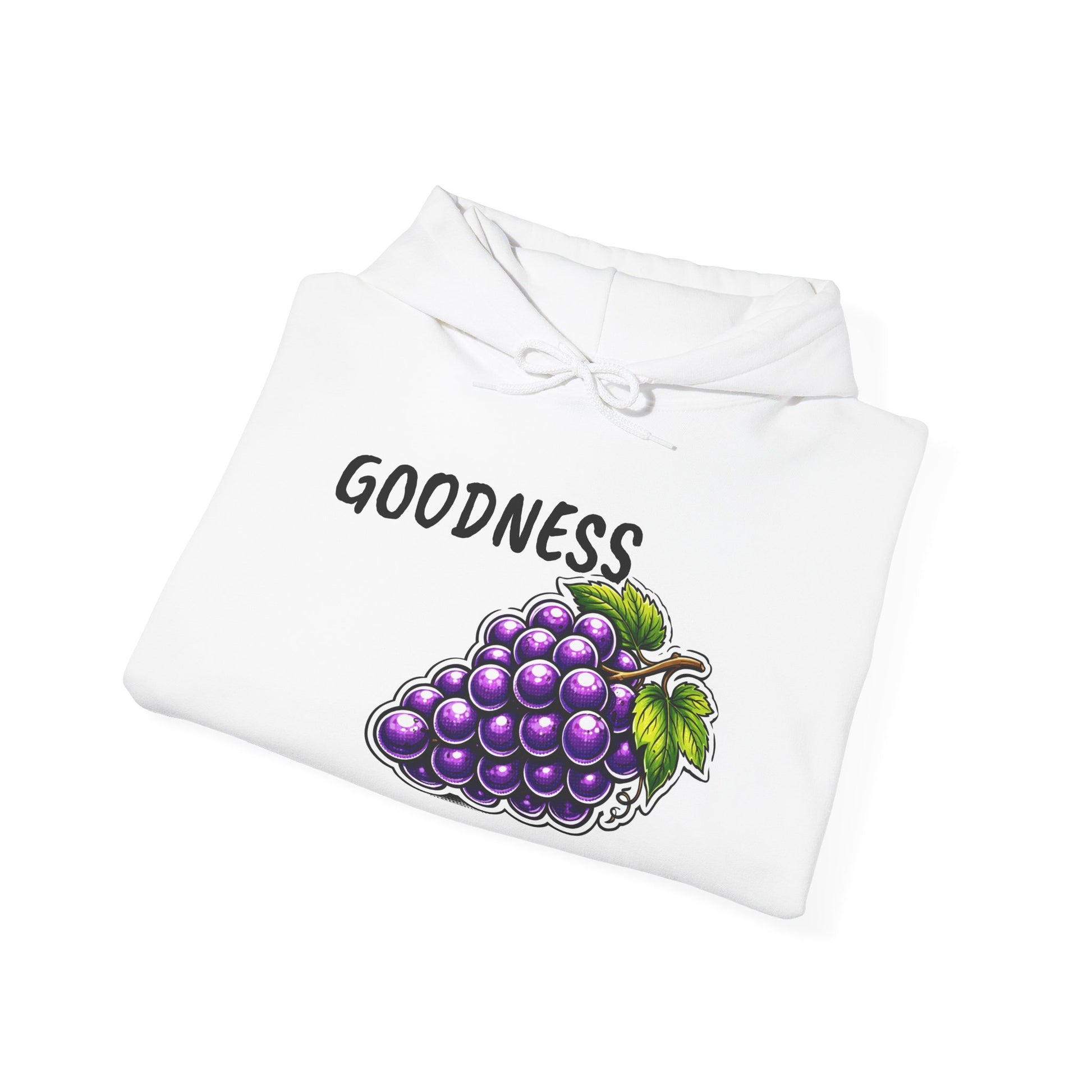 Known By My Fruit  Goodness/ Grapes Hoodie — Inspirational Christian Faith Pullover