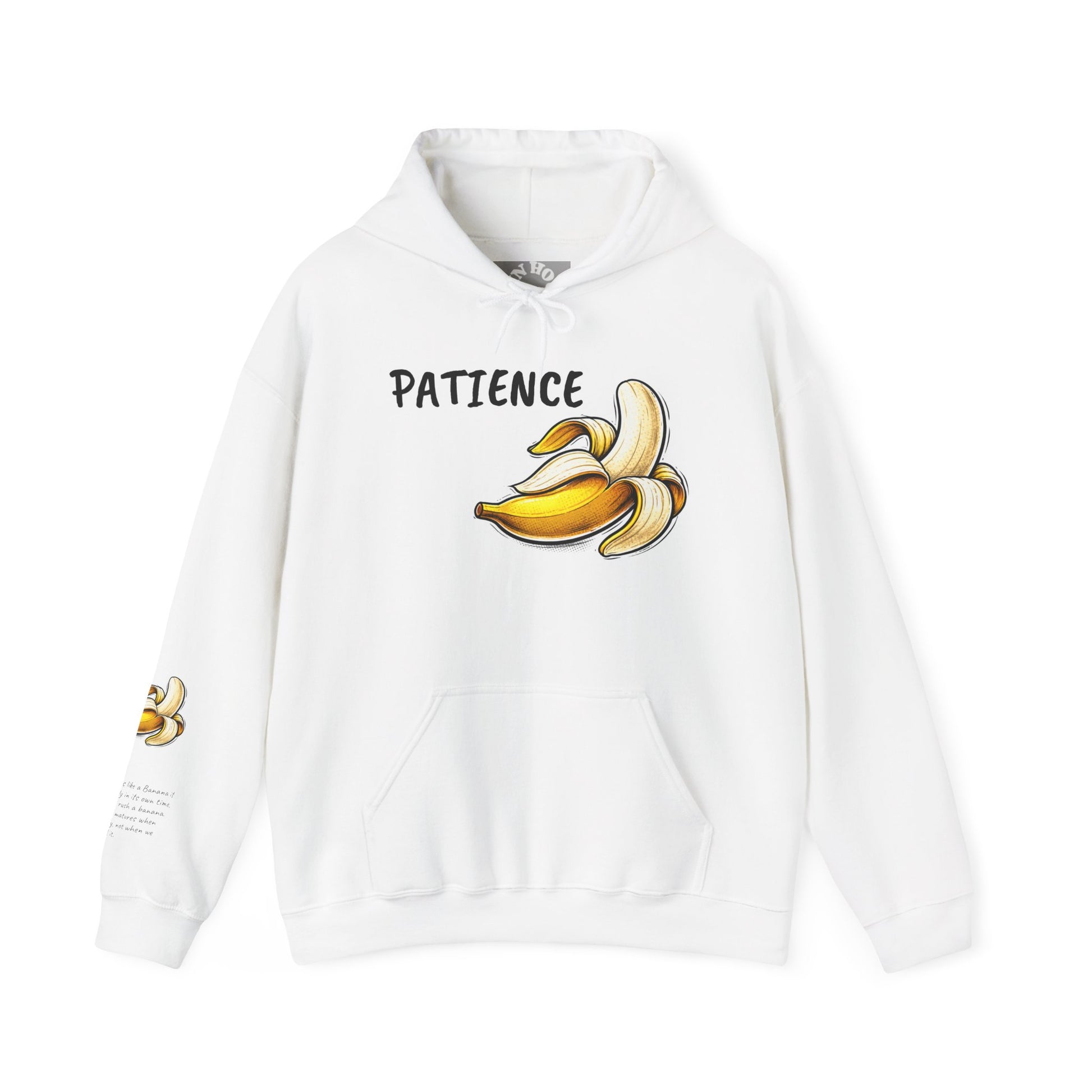 Known By My Fruit  Patience/ Banana Hoodie — Inspirational Christian Faith Pullover