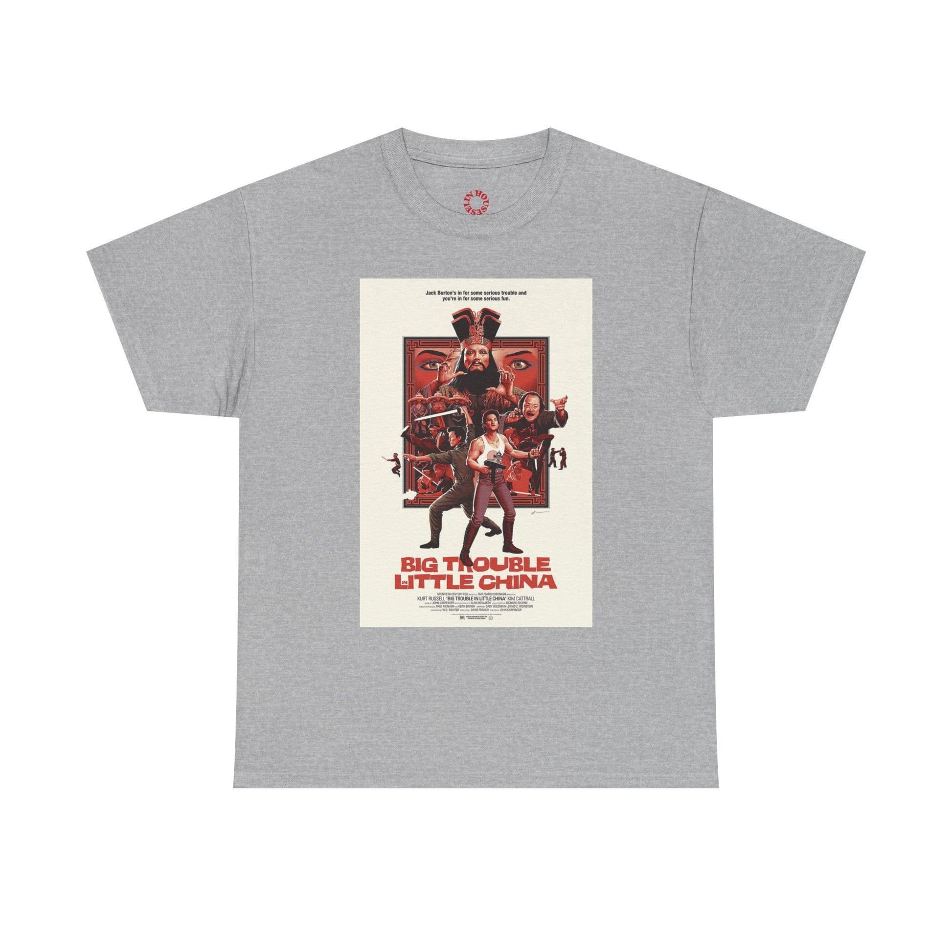 Graphic Tee - Big Trouble in Little China Town Lo Pan Feature