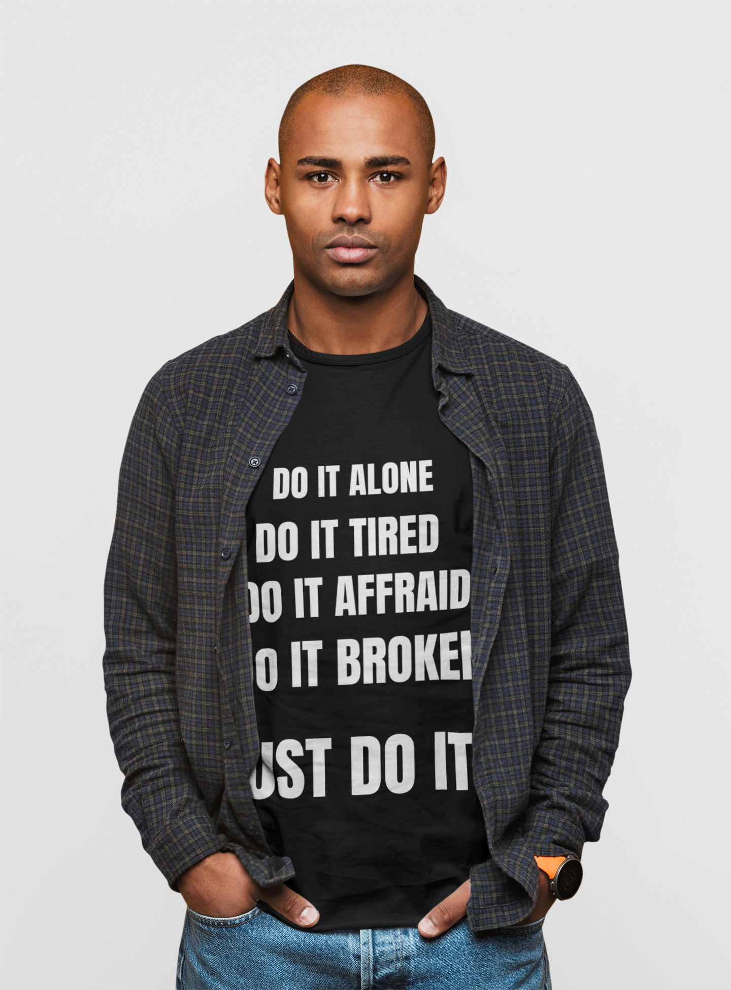 Unisex Tee - Just Do It Afraid Nike Inspired T-Shirt