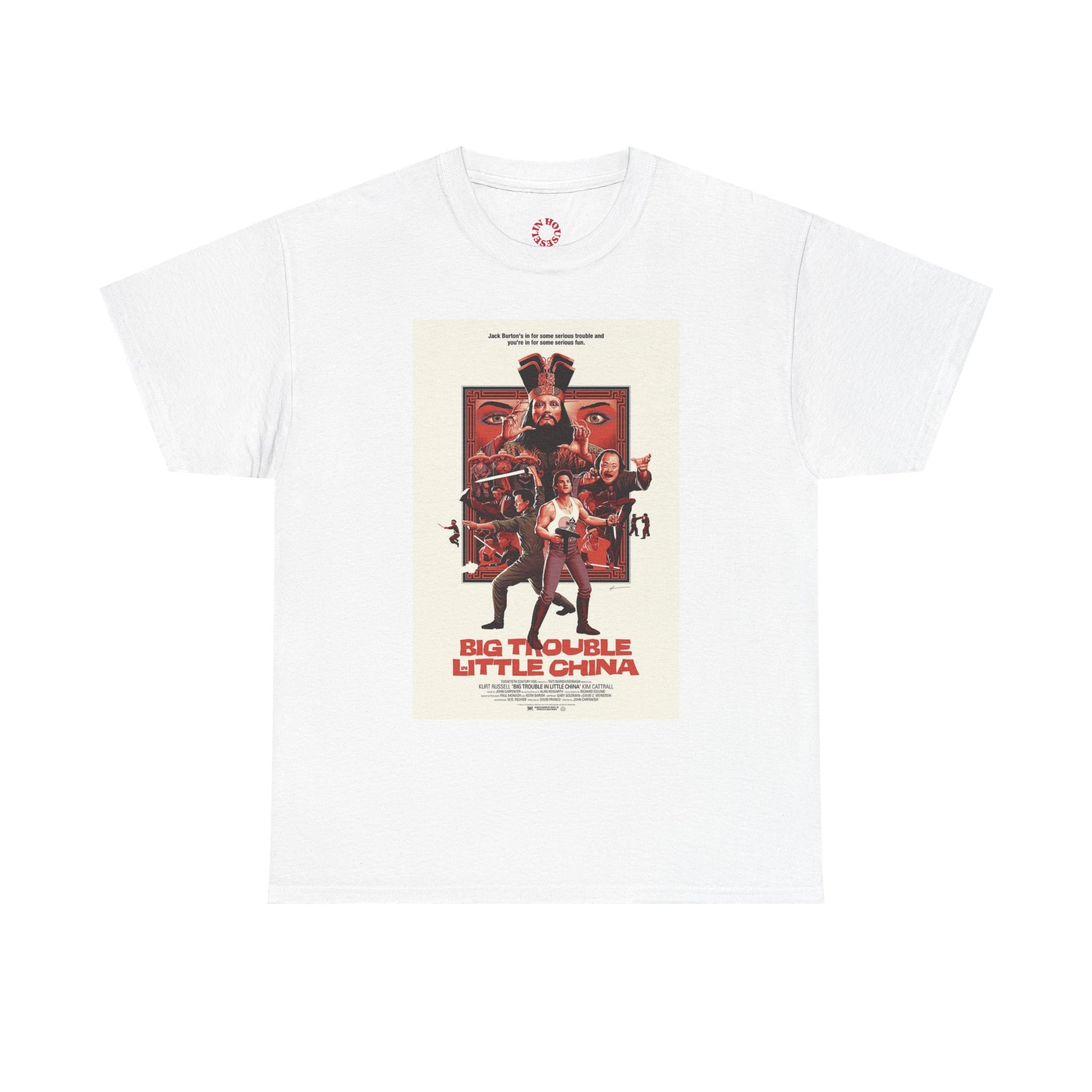Graphic Tee - Big Trouble in Little China Town Lo Pan Feature