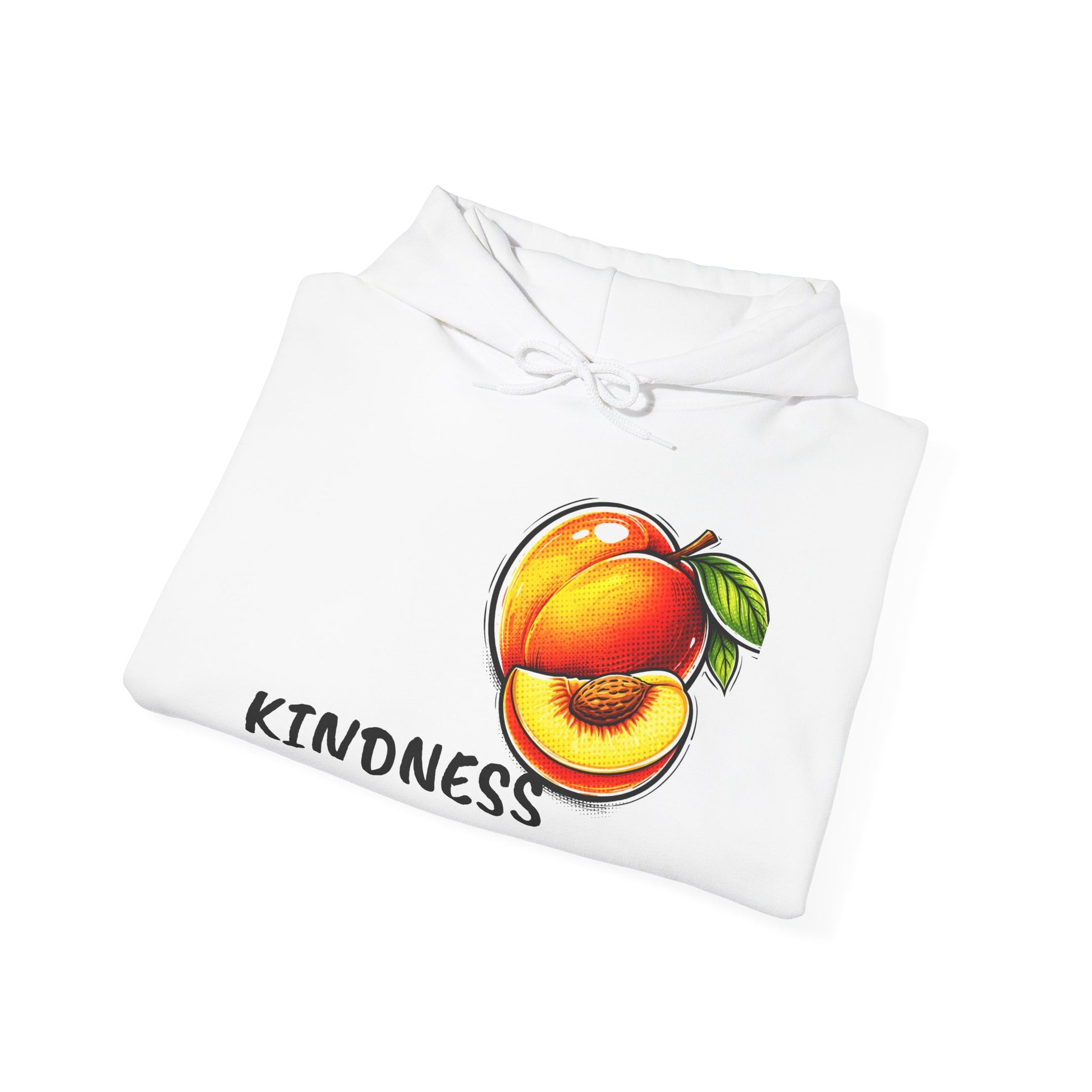 Known By My Fruit Kidness/ Peach Hoodie — Christian Faith Back-Print Pullover