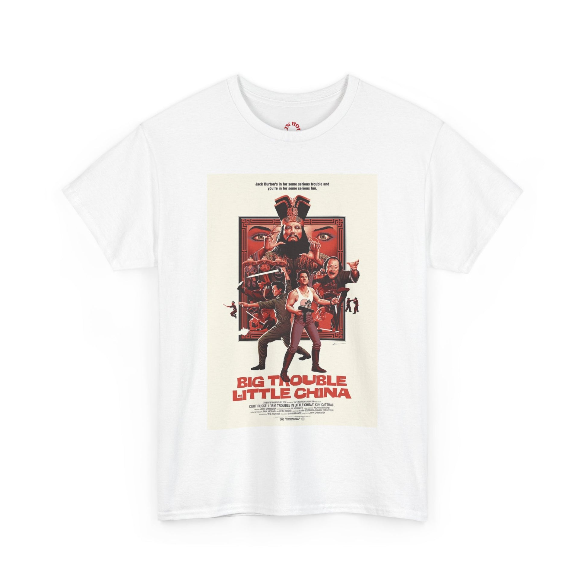 Graphic Tee - Big Trouble in Little China Town Lo Pan Feature