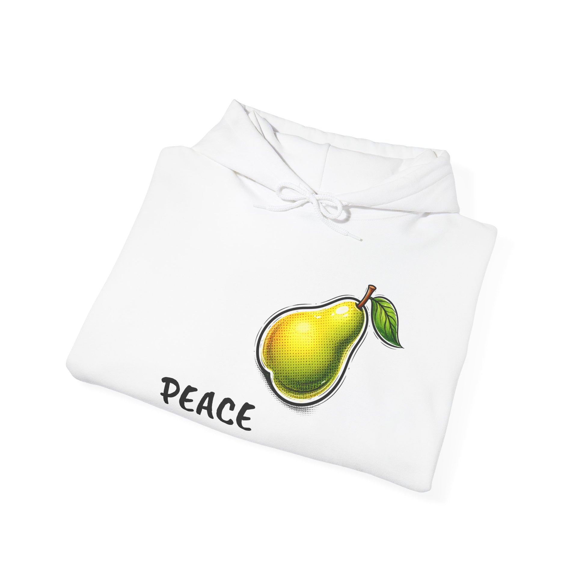 Known By My Fruit  Peace/Pear Hoodie — Inspirational Christian Faith Pullover